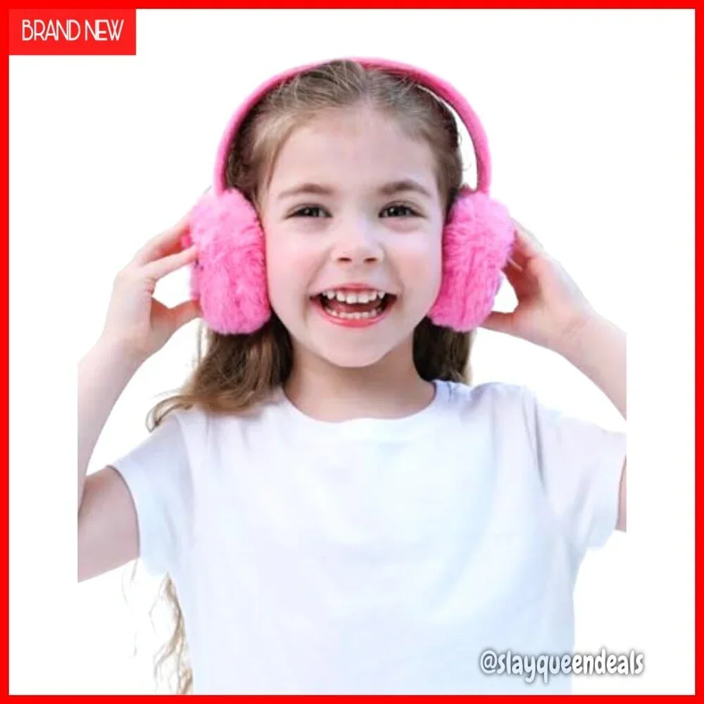 Toddler Faux Fur Ear Muffs One Size Winter Accessory
